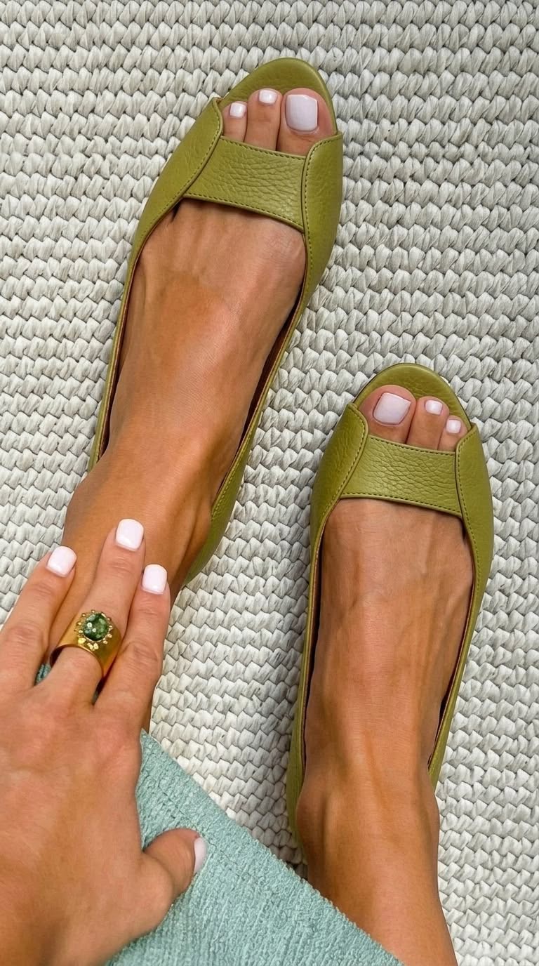 Adelina™ | Sandálias Douradas Comfort Chic