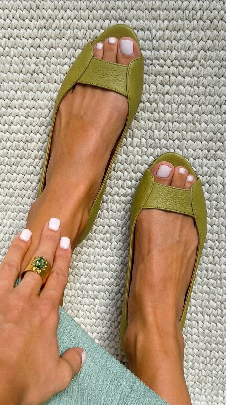 Adelina™ | Sandálias Douradas Comfort Chic