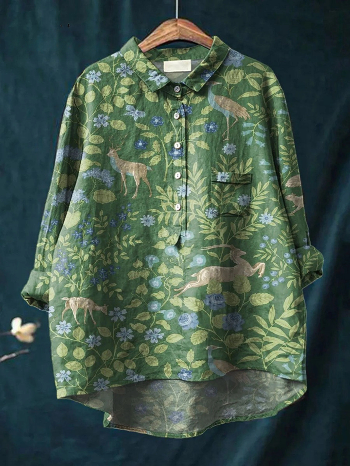Geórgia - T-shirt Floral Leve