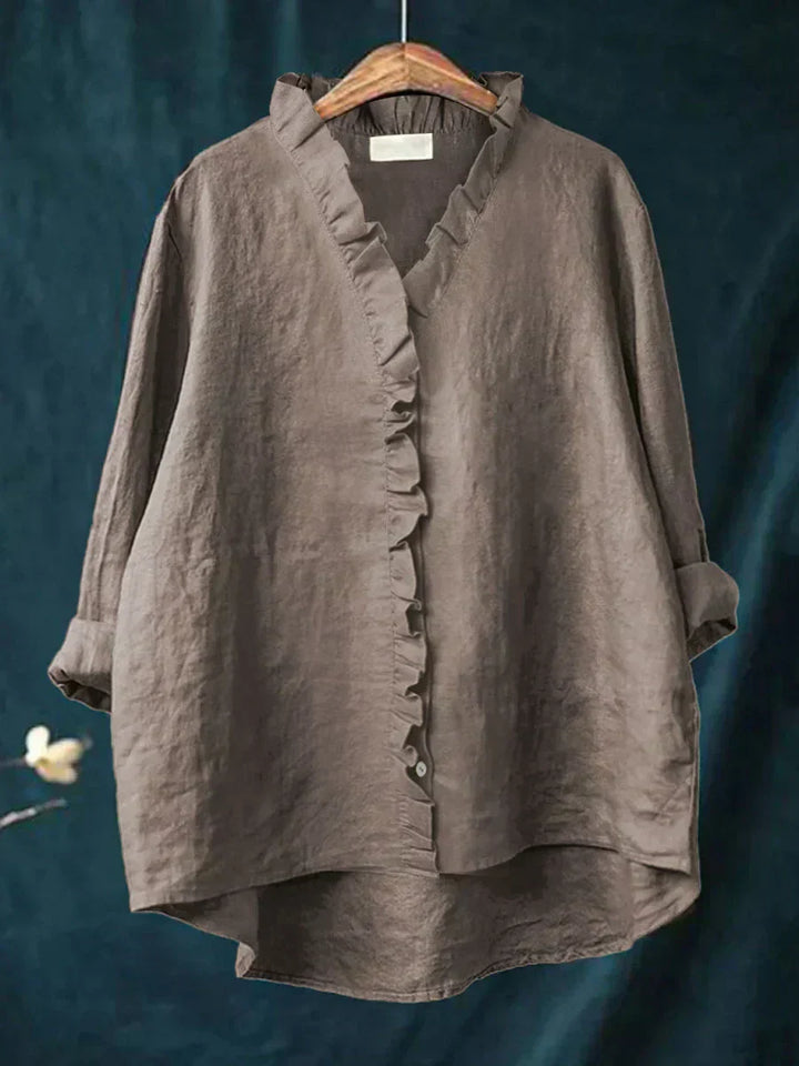 Lily - Blusa Leve com Rendas