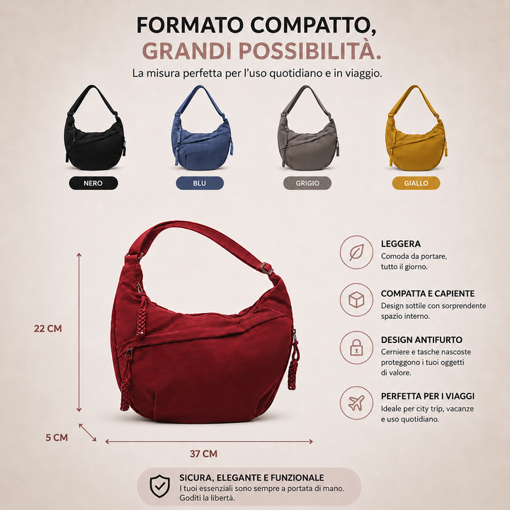 Viola | Bolsa de Ombro Verde Oliva