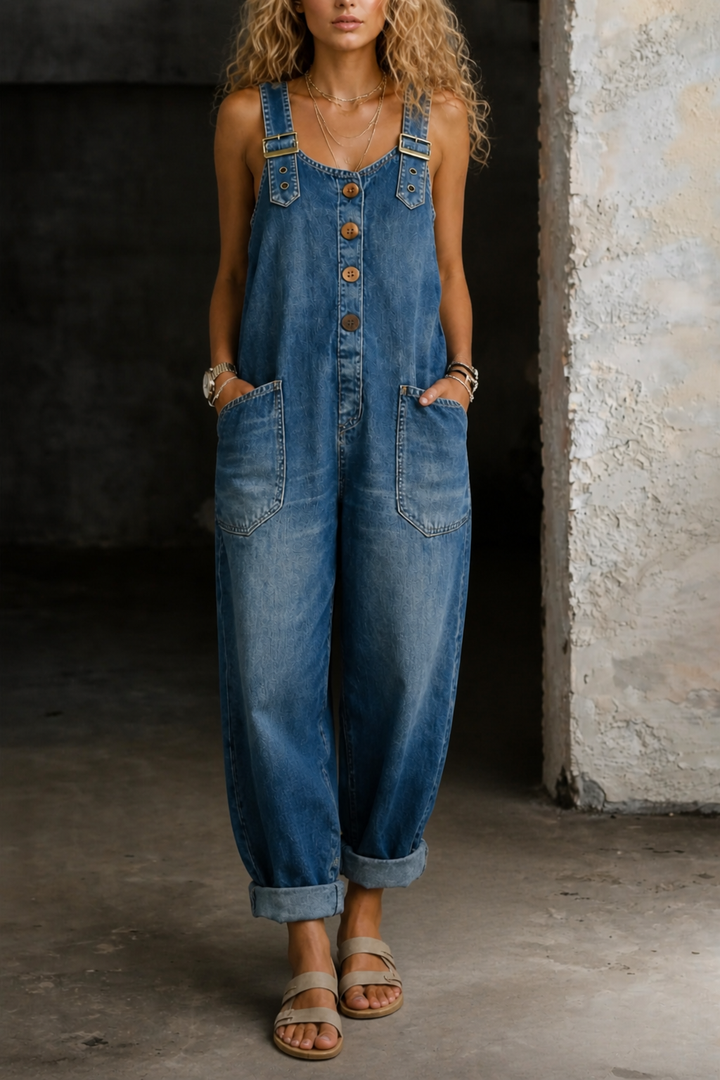 Moxelle | Macacão de Denim