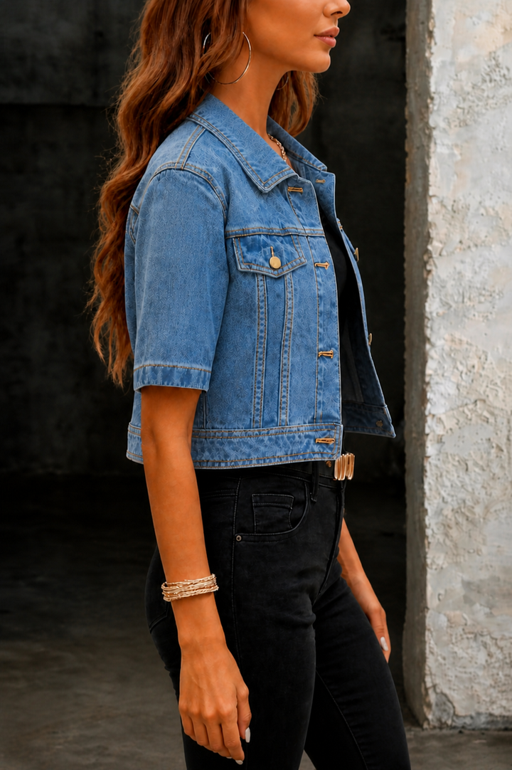 Jessica | Casaco de Denim Curto