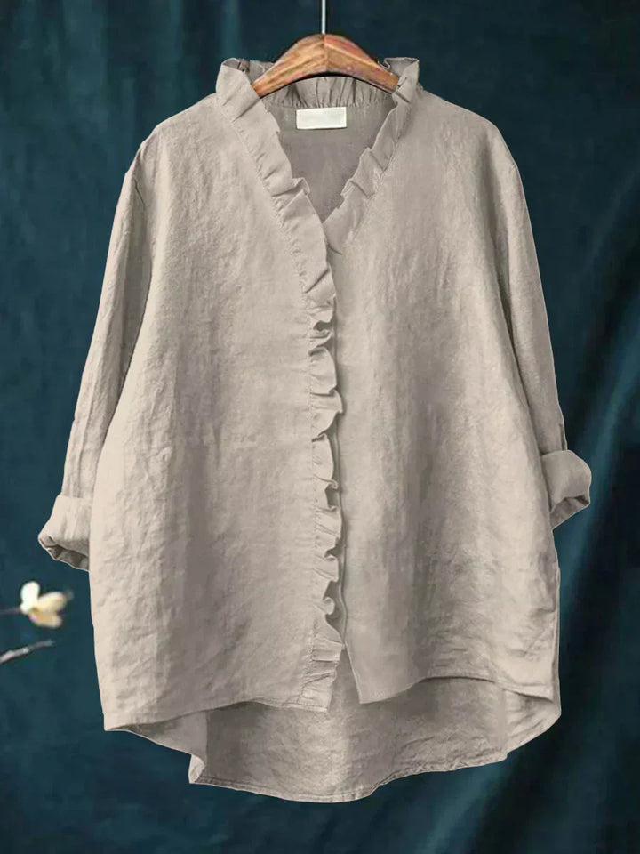 Lily - Blusa Leve com Rendas