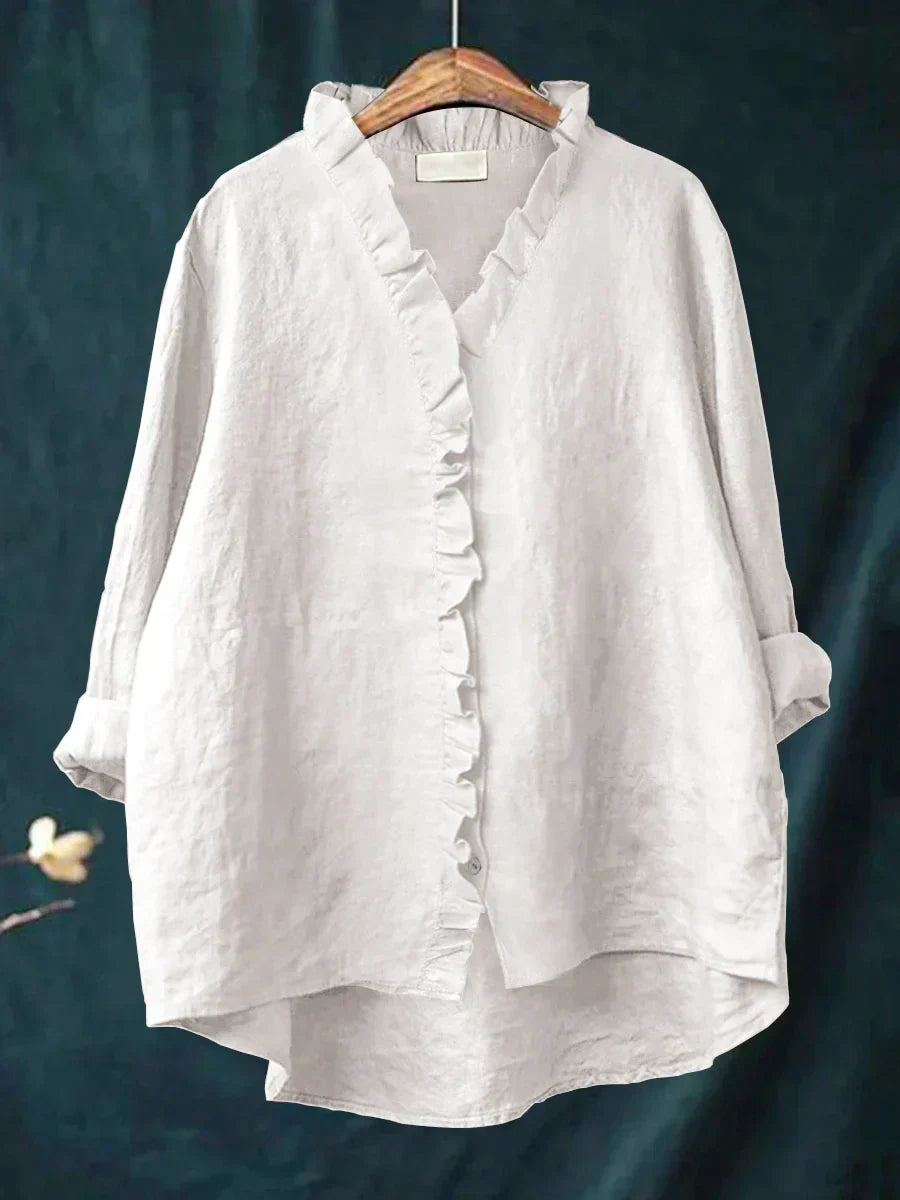 Lily - Blusa Leve com Rendas